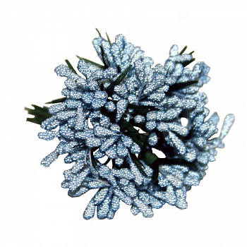 Декоративный букетик "Рукоделие" DKB011D blue (голубой)