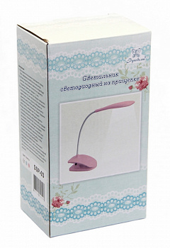 Светильник SSP-03 "Рукоделие" светодиодный на прищепке (цвет: белый)