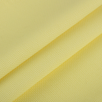 Канва K04 «Gamma» Aida №14, 100% хлопок 30x40 см, цв.св. желтый
