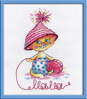 Набор для вышивания «Овен» 907 Первое слово,13*20 см.