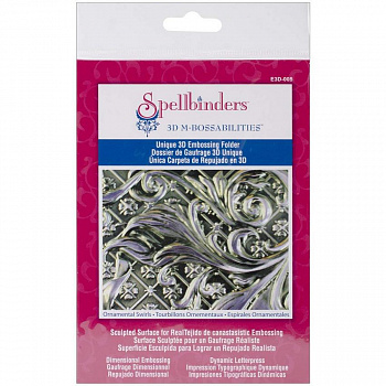 Платы для 3D эмбоссирования "Декоративные завитки"