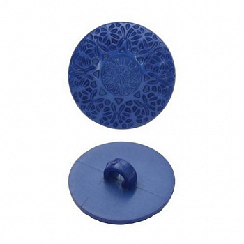 Пуговицы в тубе 57092  на ножке 22мм (18-3949 василек) 36 шт.