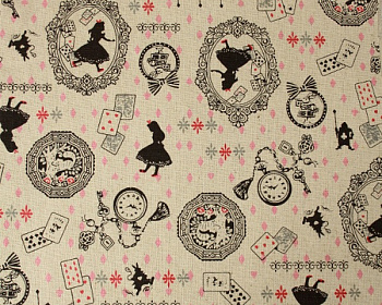 Льняная ткань для рукоделия 	  (Винтаж)