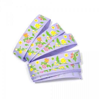 Лента репсовая с рисунком арт.TBY.LDR1621 шир.15 мм 10 м