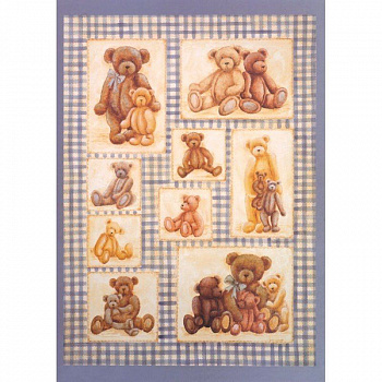 A4-816 Viv's Teddy Bear Collection