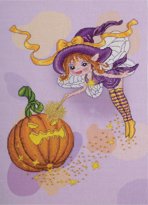 Набор для вышивания «Panna» ВК-1665 Фея и тыква,22х29 см