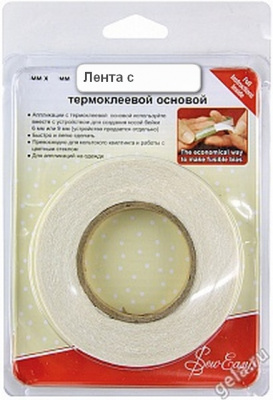 Лента с термоклеевой основой для создания косой бейки 5 мм, 20м. Sew Easy
