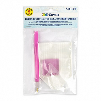 Набор инструментов для алмазной техники SDT-02 в пакете с крючком