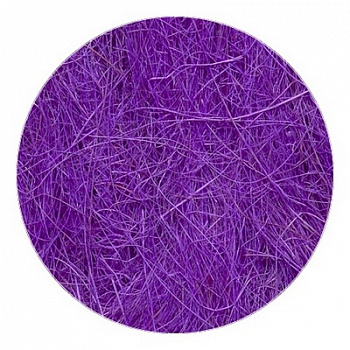 Сизалевое волокно BHG-20 «Blumentag» 20 ± 3 г, цв. фиолетовый