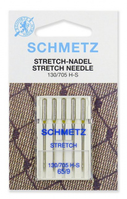 Иглы стрейч  130/705 H-S №65 5 шт. Schmetz 0702020