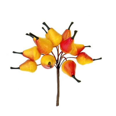 Декоративный букетик "Рукоделие" DKB066 Желтые груши