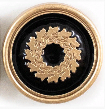 Пуговицы в тубе "Колибри" ME 335 Gold  24L  24шт.