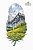 Набор для вышивания «Овен» 1401 Горный пейзаж-1,(16*30 см)