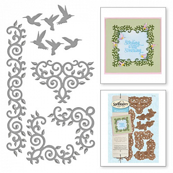 Набор ножей Spellbinders® Shapeabilities® "Элементы обвившейся лозы"