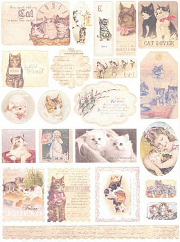 Стикеры из кардстока Melissa Frances (GN450, 21,6*30,5см)