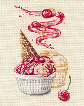 Набор для вышивания «Овен» 1446 "Десерт" 13 х 22см