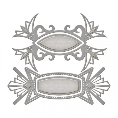 Набор ножей Spellbinders® Shapeabilities® "Теги Арт-Деко"