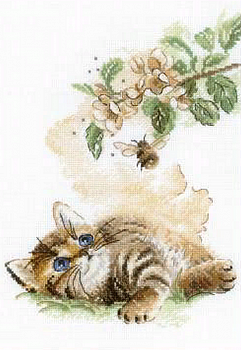 Набор для вышивания «Риолис» 1996 «Полет шмеля» 21 х 30 см