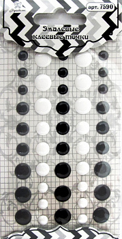 Эмалевые клеевые точки "Рукоделие" 7590 45шт.