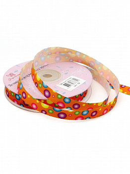 Лента декоративная принтованная "Рукоделие" LD-001 25м, цвет 03