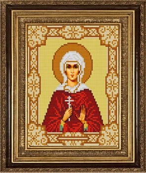 Рисунок на ткани «Конёк» 9189 Св. Лидия, 15х18 см