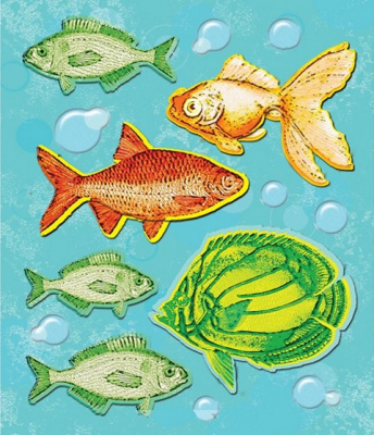 Стикеры: Рыбки (Маленькие радости жизни)/9