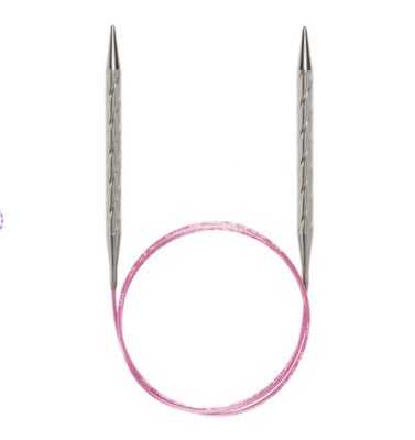 Спицы метал. круговые супергладкие AddiIUnicom, №3.75 120 см.