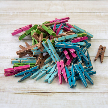 Набор для творчества NT-189 "Рукоделие" мини-прищепки