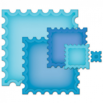 Набор ножей Spellbinders® Nestabilities® "Почтовые марки"