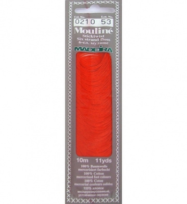 Мулине Спираль «Madeira»100% хлопок, 10 м 0210