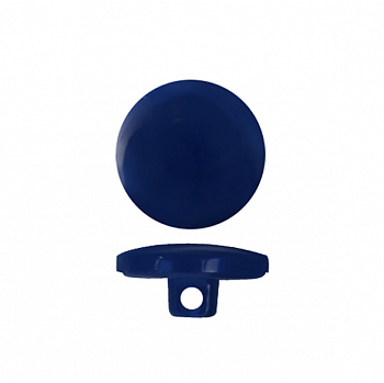 Пуговица в тубе  на ножке AC-1501,(Р17- синий) 13 мм уп/24шт