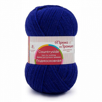 Подмосковная, пряжа для ручного вязания  (26, василек)