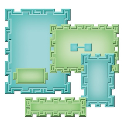 Набор ножей Spellbinders® Nestabilities® "Керамическая плитка"