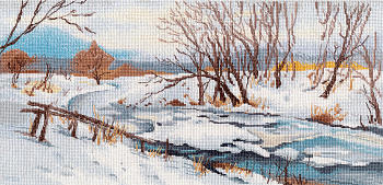 Набор для вышивания «Овен» 1612 "Берег реки" 35х 18см