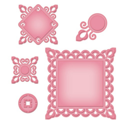 Набор ножей Spellbinders® Shapeabilities® "Азиатские мотивы"