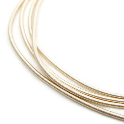 Канитель мягкая, гладкая KAN/MK1.3-02  матовая, нежно-розовый