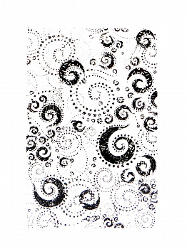 Резиновый штамп «Festive Grunge», 10,1x15,2см