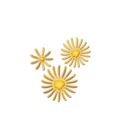 Набор ножей Spellbinders® Shapeabilities® Die D-Lites™ "Цветы 2"