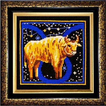 Набор для вышивания "Сделай своими руками" Знаки зодиака.Телец. 