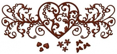 Набор ножей Spellbinders® Shapeabilities® "Королевская любовь"