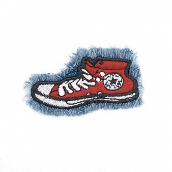 Термоаппликация Hobby&Pro 'Кеды красные', 5.8*2.5см