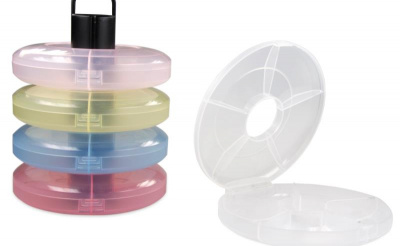 Коробка пластиковая "Рукоделие" РК05 12,7х12,9х18,1 см