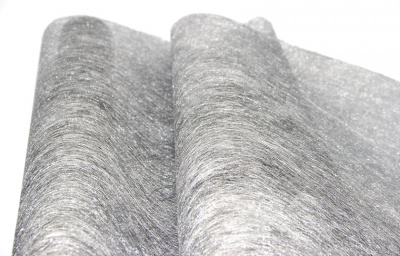 Фетр флористический "Рукоделие" FLT(F)-30/02, 30г/м2, 50смх10м, серебро