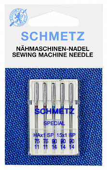 Иглы супер стрейч 130/705HAx1 SP № 75(2), 90(3) 5 шт. Schmetz 0702170