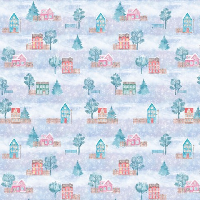 Упаковочная бумага односторонняя NWPO-01 «Stilerra» 100 x 70 см, цвет 02 Зима