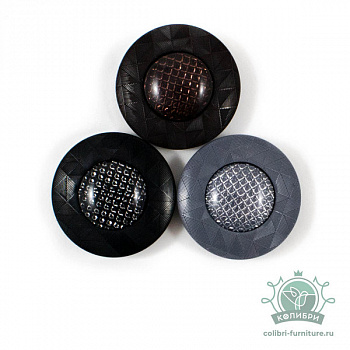 Пуговицы  "Колибри" NE110 Black ( черный ) 60L