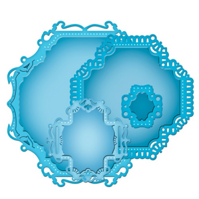 Набор ножей Spellbinders® Nestabilities® Decorative Elements "Декоративные ярлыки 27"