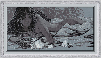 Набор для вышивания «Сотвори Сама» 1621 Серебряный сон  60х30 см.