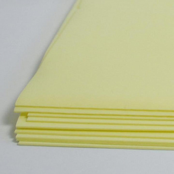 №114 лимонный, фоамиран иранский, 15*20 см, 10 шт/упак