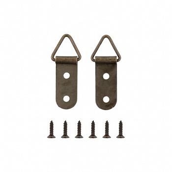Фурнитура для декоративной отделки "Промысел" WF-025 "подвес" 1 уп. х 1.3х3.7 см №01 бронза